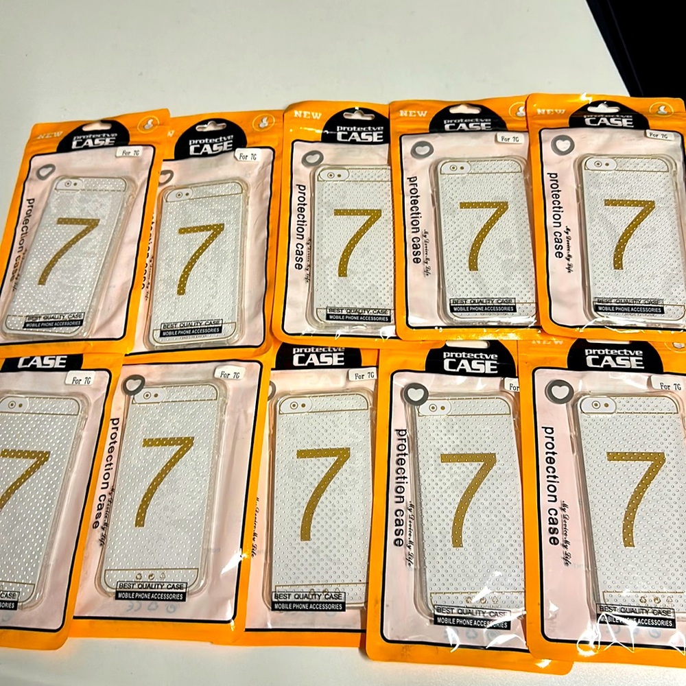 10x iPhone 7/8 clear case